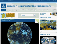 Tablet Screenshot of meteo-spatiale.fr